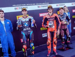 Nicolo Bulega Pecahkan Rekor Lap, Amankan Pole Position di WorldSBK Spanyol 2025