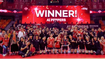Hasil AI Peppers vs GS Caltex: Park Soo-bin Jadi Kunci Kemenangan Ketiga Beruntun Pepper Savings Bank