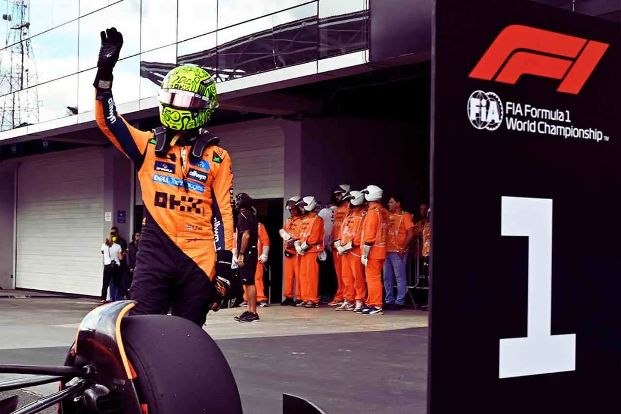 Hasil F1 Grand Prix Sao Paulo 2025 Lando Norris Menang Gemilang, Piastri Kena Penalti, Ferrari Terpuruk!