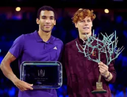 Jadwal Nitto ATP Finals 2025 Hari 2, Jannik Sinner Buka Langkah Lawan Auger-Aliassime, Musetti Tantang Fritz di Laga Debut