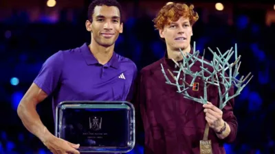 Jadwal Nitto ATP Finals 2025 Hari 2, Jannik Sinner Buka Langkah Lawan Auger-Aliassime, Musetti Tantang Fritz di Laga Debut