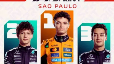 Oscar Piastri Kandas! Lando Norris Menang di Sprint Race F1 Grand Prix Sao Paulo 2025