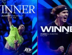 Rekap Hasil ATP Finals 2025 Hari 1: Alcaraz dan Zverev Panaskan Turin dengan Kemenangan Meyakinkan