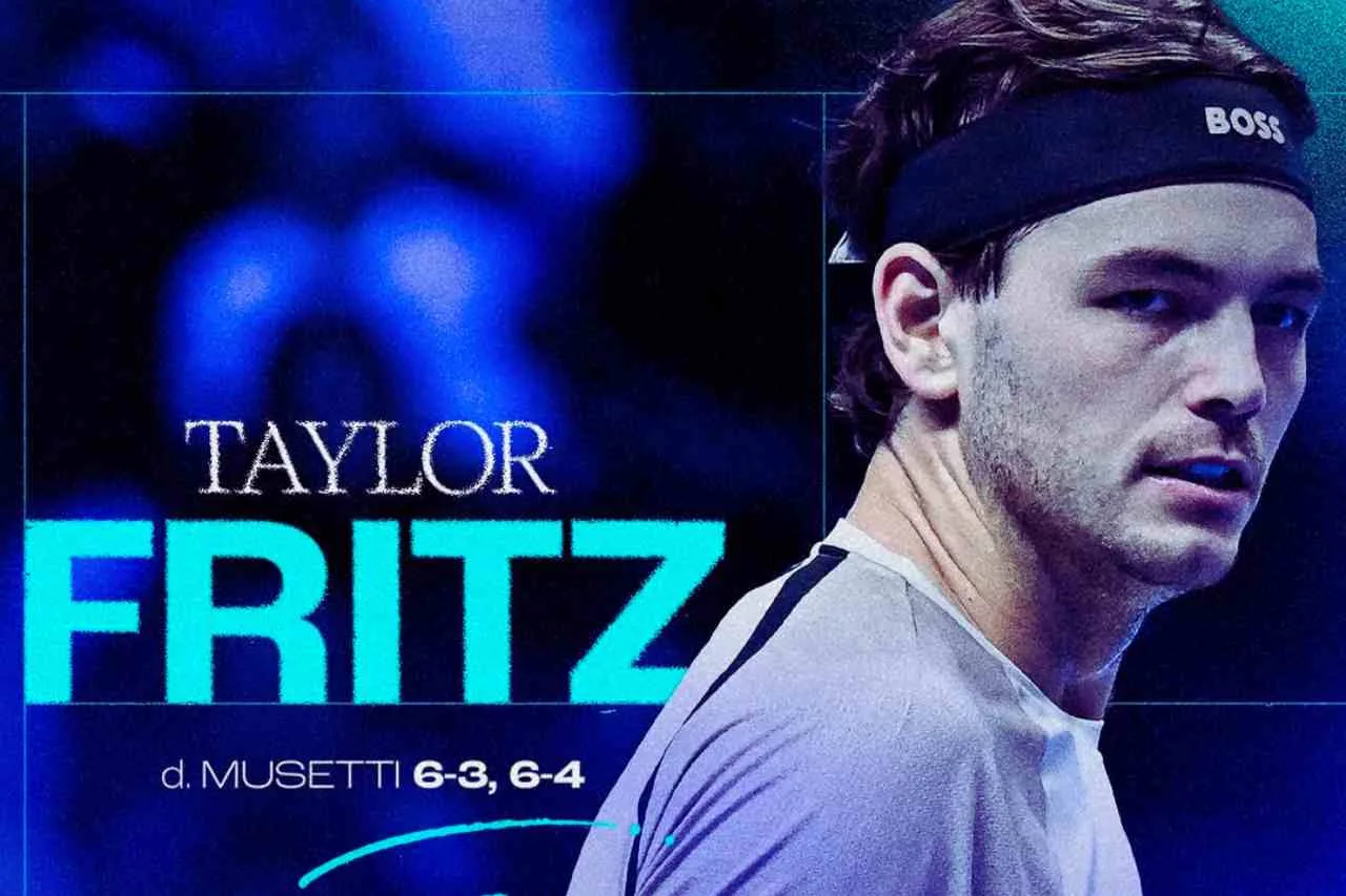 Taylor Fritz Bungkam Lorenzo Musetti di Debut Nitto ATP Finals Turin