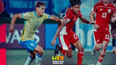Timnas Indonesia U17 Kebobolan 4 Gol dari Brazil di Piala Dunia U17 2025 Garuda Muda Kembali Tanpa Poin