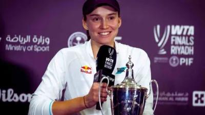 Waw, Pulang Bawa Rp87 Miliar! Elena Rybakina Juara Dengan Strategi Nekat di Riyadh