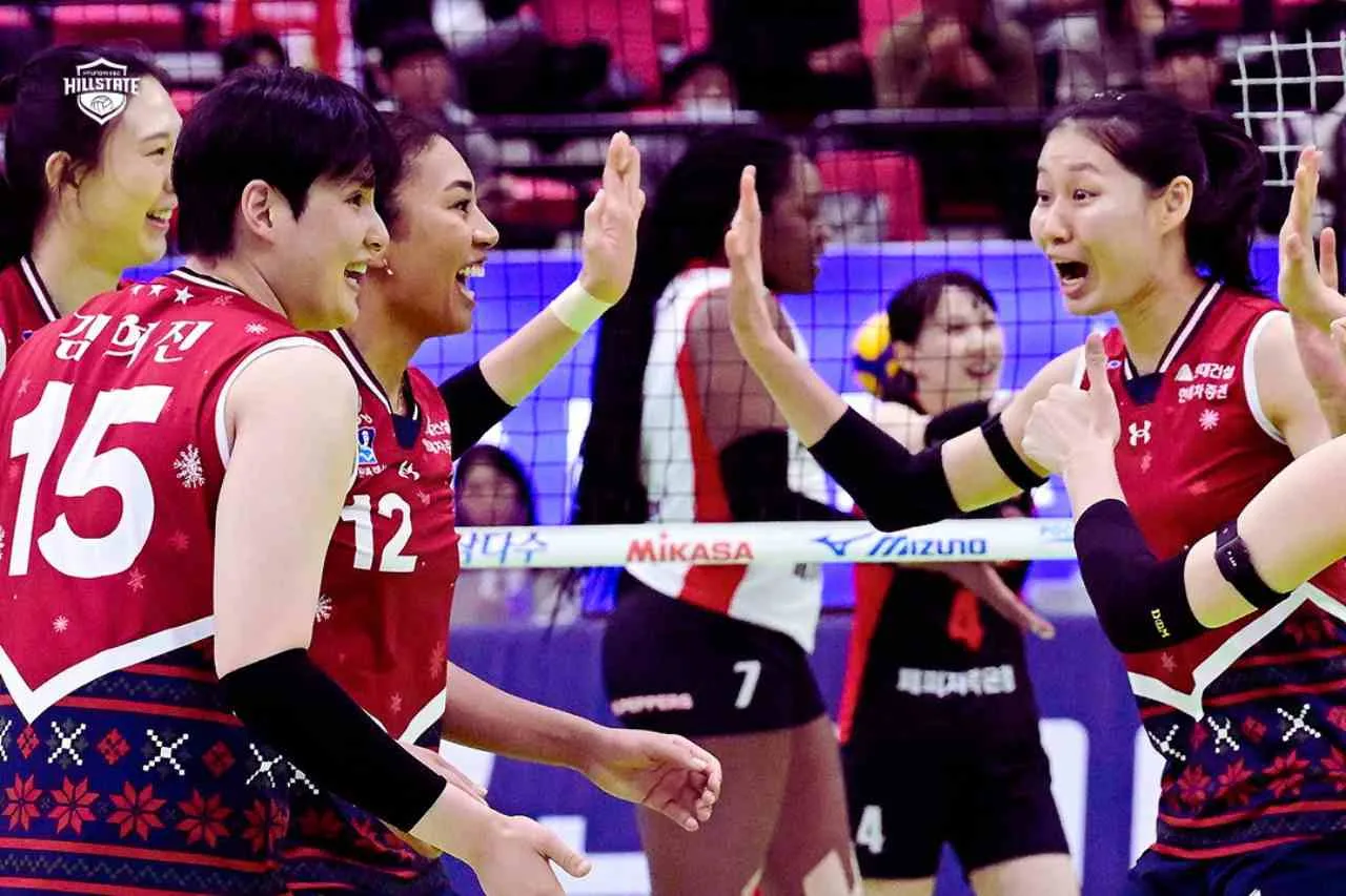 Duet Kari & Yang Hyo-jin Kokoh Tak Tertembus, Hyundai Hillstate Tumbangkan AI Peppers