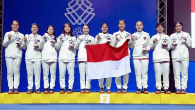Payah! Tim Bulutangkis Putri Indonesia Raih Perak Usai Duel Ketat Kontra Thailand di Final Badminton SEA Games 2025
