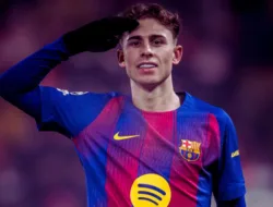 Dua Gol Fermin Lopez Jaga Asa Barca Lolos Otomatis UCL 2025/26 di Tengah Malam Beku Praha