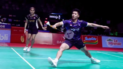 Dejan/Bernadine Hadapi Jafar/Felisha di Babak Kedua Indonesia Masters 2026, Derbi Merah Putih Panaskan Istora