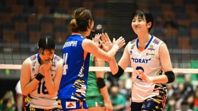 Ganti Manajer Pelatih, Toray Arrows Shiga Terpuruk Di Papan Bawah Klasemen SV League Putri