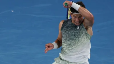 Hasil AO 2026 - Ben Shelton Rebut Tiket Perempat Final Usai Singkirkan Casper Ruud di Australian Open