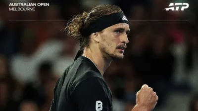 Hasil Australia Open Hari Ke-5 Tunggal Putra: Zverev dan De Minaur Bertahan, Medvedev Melaju Tanpa Ampun