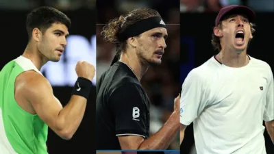 Jadwal Australia Open Round 3 Tunggal Putra Hari Ini, Jumat 23 Januari: Alcaraz, Zverev, hingga Medvedev Siap Menentukan Nasib di Melbourne