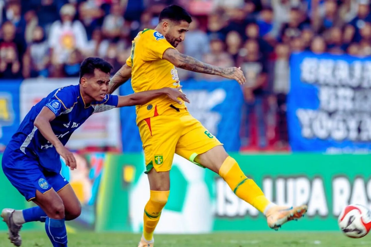 Persebaya Menang Telak atas PSIM Yogyakarta, Bajul Ijo Lanjutkan Tren Tak Terkalahkan