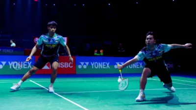 Sabar/Reza Singkirkan Wakil Malaysia, Drama Tiga Gim Antar Indonesia ke Perempat Final Indonesia Masters 2026