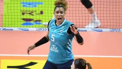 Tak Menua! Gyselle Silva Incar 1000 Poin di Korea V-League, Usia Bukan Halangan untuk Sang Mesin Angka