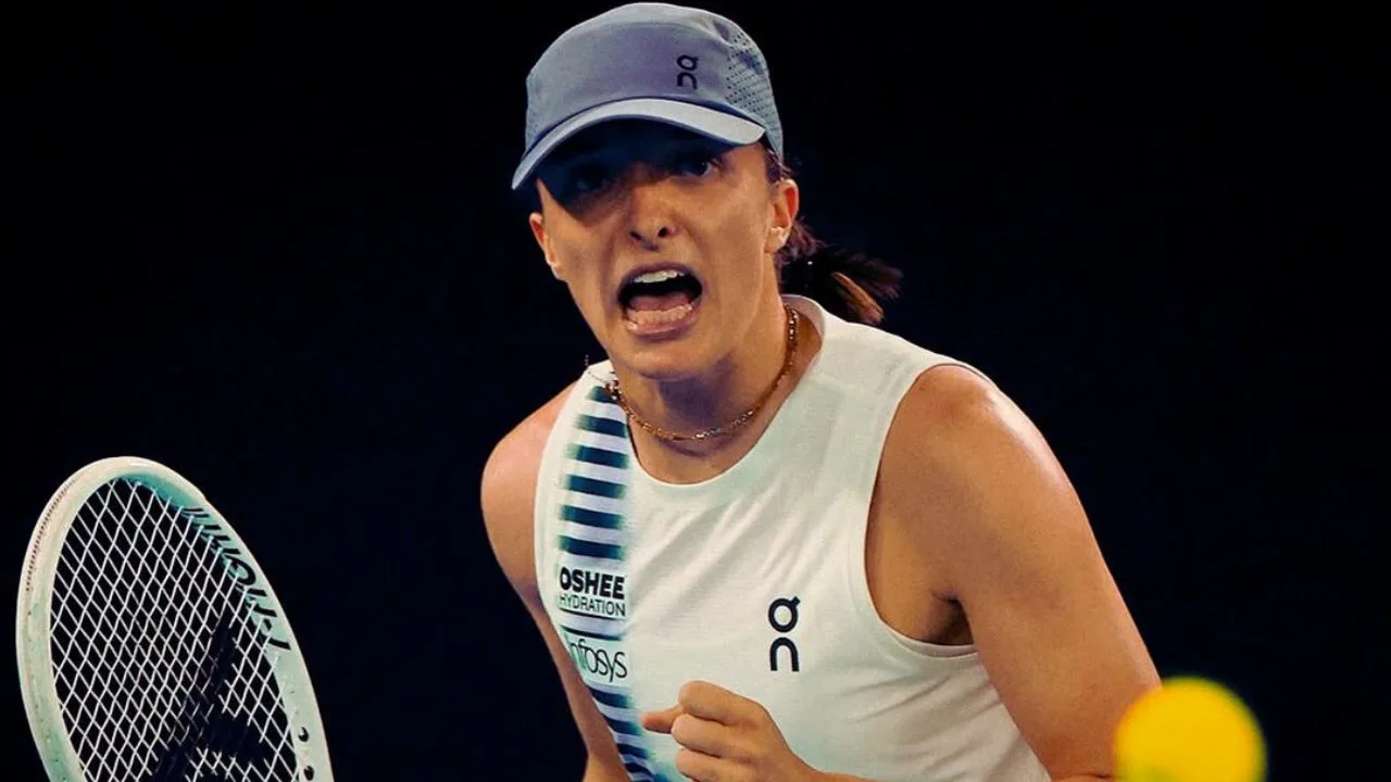 Tiebreak Krusial Iga Swiatek Antar Kemenangan Atas Yuan Yue, Langkah Perdana Sang Ratu di Australia Terbuka