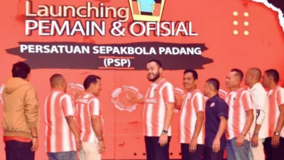 Wali Kota Fadly Amran Launching Tim PSP Padang, Menyalakan Asa Kebangkitan Legenda Sepak Bola Kota