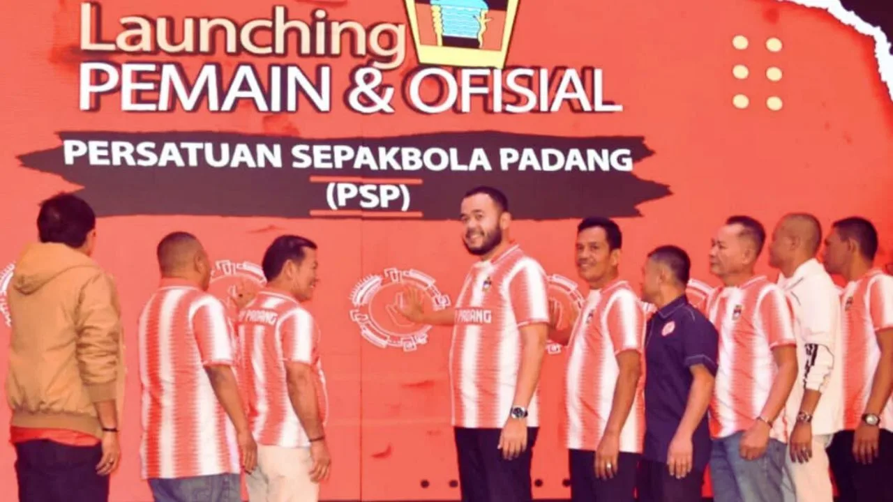 Wali Kota Fadly Amran Launching Tim PSP Padang, Menyalakan Asa Kebangkitan Legenda Sepak Bola Kota