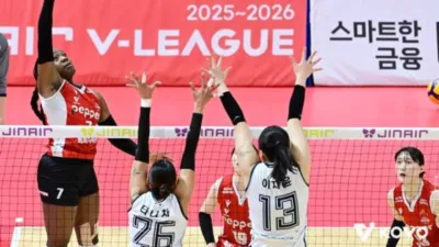 AI Peppers Libas Korea Expressway, Comeback Sensasional Guncang Puncak Klasemen V-League!