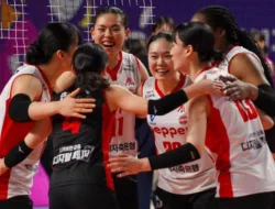 AI Peppers Pecahkan Rekor Usai Hancurkan IBK Altos di V-League 2025-2026, Cetak Kemenangan Terbanyak Sepanjang Sejarah Klub