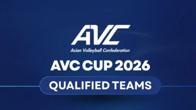 AVC Resmi Umumkan Daftar Lengkap Peserta AVC Cup 2026 Putra dan Putri