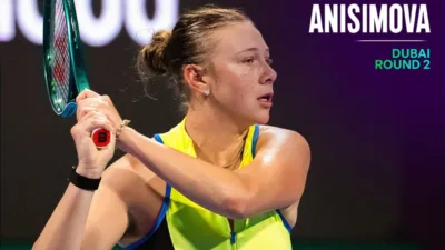 Anisimova Hentikan Langkah Juara Bertahan Andreeva, Melaju ke Semifinal Dubai Duty Free Tennis Championships 2026