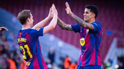 Bangkit dari Kekalahan, Barcelona Kembali Ke Puncak Klasemen Usai Hajar Levante 3-0