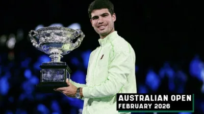 Bukan Kebetulan! Gelar Australian Open Pertama di Usia 22 Tahun Alcaraz Ikuti Jejak Federer dan Nadal