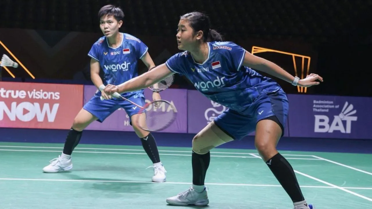 Drama 3 Gim! TiwiFadia Juara Ganda Putri Thailand Masters 2026 Usai Tumbangkan Duo China di Final Dramatis