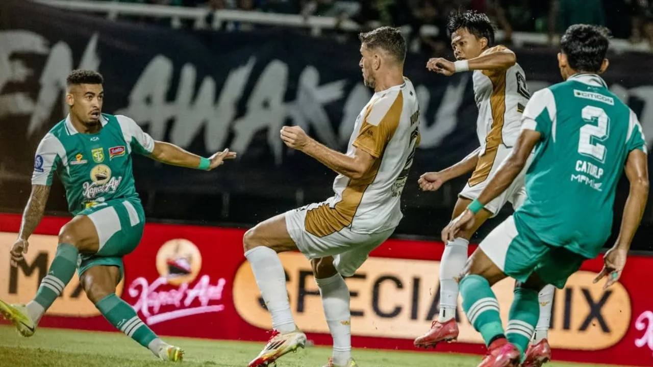 Hasil Pertandingan Persebaya Pekan 19 Bajul Ijo Gagal Menang, 10 Pemain Dewa United Curi Poin di GBT