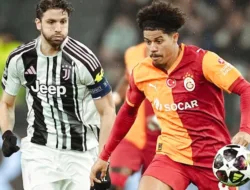 Hujan Gol di Turin, Galatasaray Melangkah Ke 16 Besar Setelah Tahan Comeback Dramatis Juventus