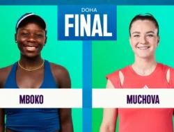 Jadwal Final Qatar Open 2026, Sabtu 14 Februari: Muchova vs Mboko, Duel Panas Penentuan Juara!