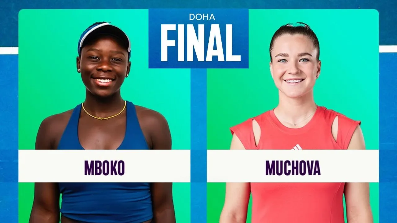 Jadwal Final Qatar Open 2026, Sabtu 14 Februari Muchova vs Mboko, Duel Panas Penentuan Juara!