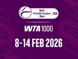 Jadwal Qatar Open 2026 Round Pertama Hari Ini, 8 Februari: 12 Laga Tunggal Putri Siap Digelar