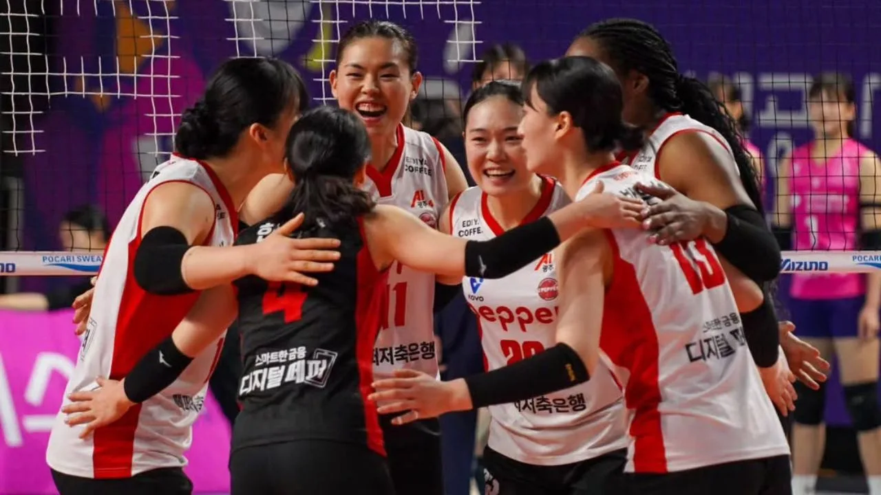 Lanjutan Korea V-League! Pepper Savings Bank Bungkam Hyundai Hillstate 3-0 di Gwangju, Rekor Dominasi Musim Ini Kian Menggila