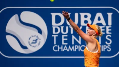 Sensasi Denmark di Dubai 2026, Clara Tauson Melaju Ke Perempat Final Usai Tundukkan Magda Linette