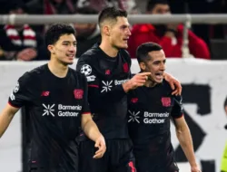 Tak Perlu Menang, Bayer Leverkusen Melaju Ke Babak 16 Usai Bikin Olympiacos Frustrasi