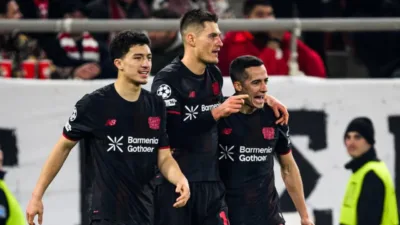 Tak Perlu Menang, Bayer Leverkusen Melaju Ke Babak 16 Usai Bikin Olympiacos Frustrasi