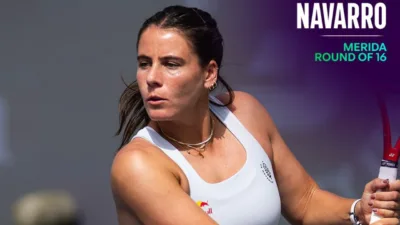 Zhang Kejutkan Juara Bertahan, Emma Navarro Tumbang di Merida, Paolini Melaju Mulus ke Perempat Final