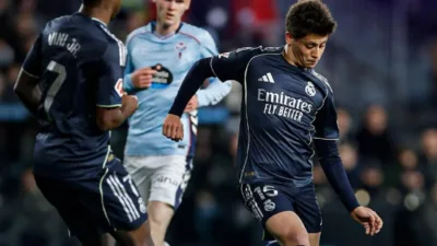 Gol Menit Akhir Valverde Bawa Real Madrid Taklukkan Celta Vigo