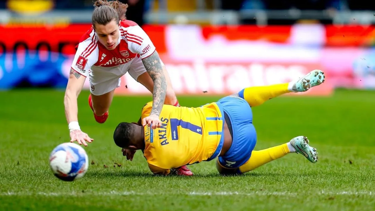 Hasil Piala FA Mansfield vs Arsenal Malam Ini The Gunners Menang 2-1 dan Lolos ke Perempat Final