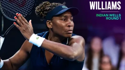 Jadwal BNP Paribas Hari Ini 6 Maret Duel Korda, Venus Williams dan Kenin di Indian Wells