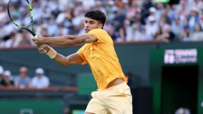 Kalahkan Grigor Dimitrov, Carlos Alcaraz Melangkah Ke Babak Ketiga Indian Wells