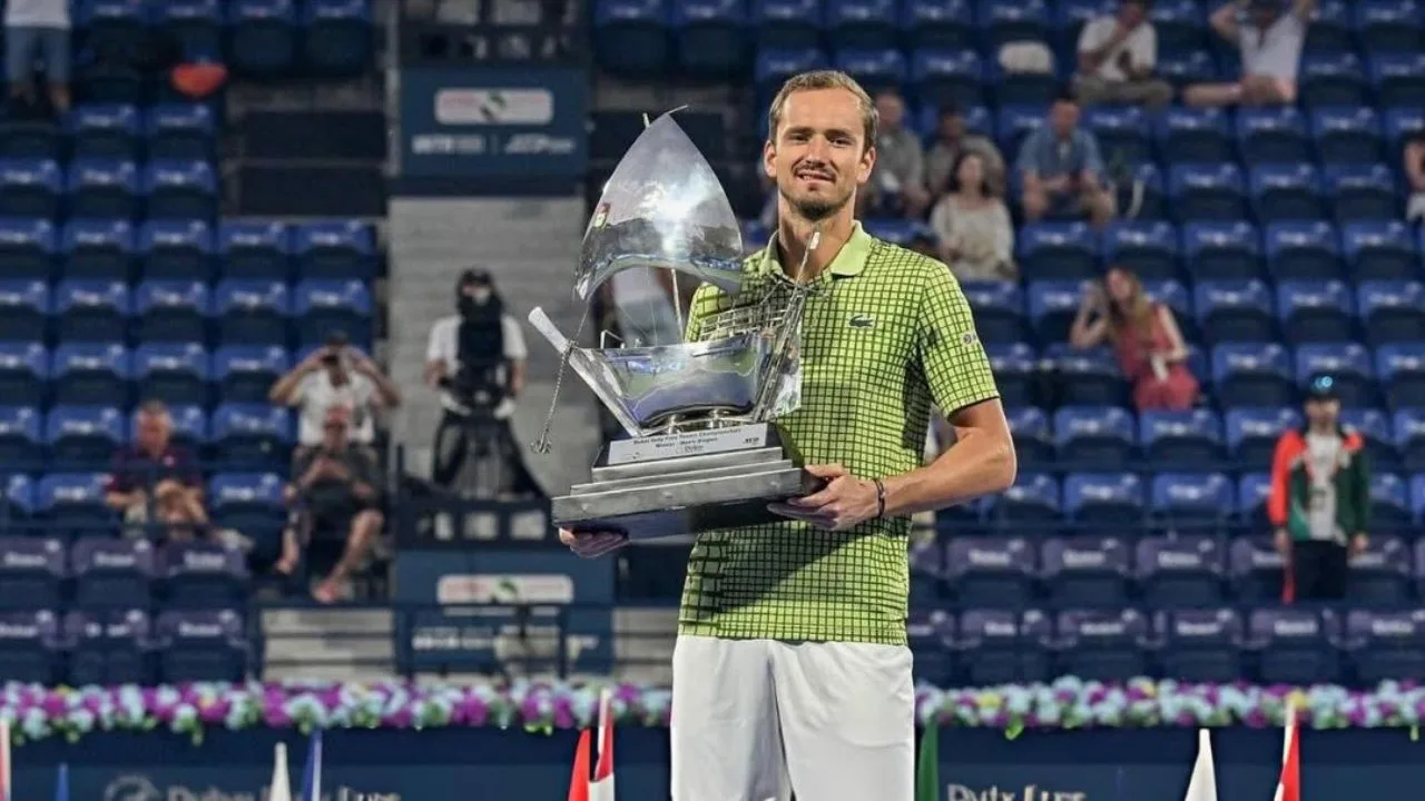Medvedev Raih Gelar Dubai Tennis Championships Setelah Griekspoor Mundur