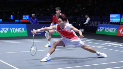 Raymond IndraNikolaus Joaquin Tersingkir, Ini Hasil Lengkap Semifinal All England 2026