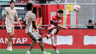 Madura United Kalah Tipis Di Kandang, Posisi Kian Terancam di Zona Degradasi