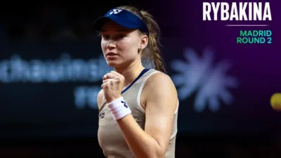 Rybakina Melangkah Ke Babak Ketiga Usai Laga Dramatis di Madrid Open