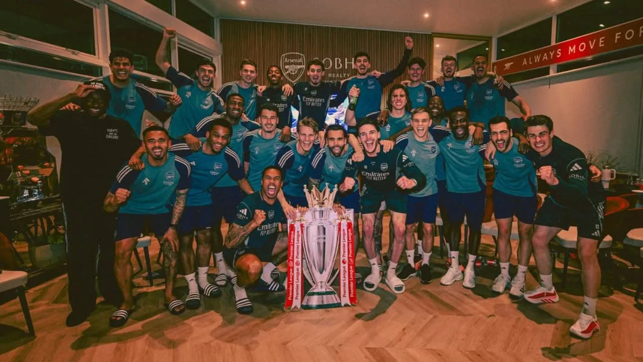 Akhiri Kutukan 22 Tahun dan Ukir Sejarah Baru, Arsenal Raih Titel Juara Premier League